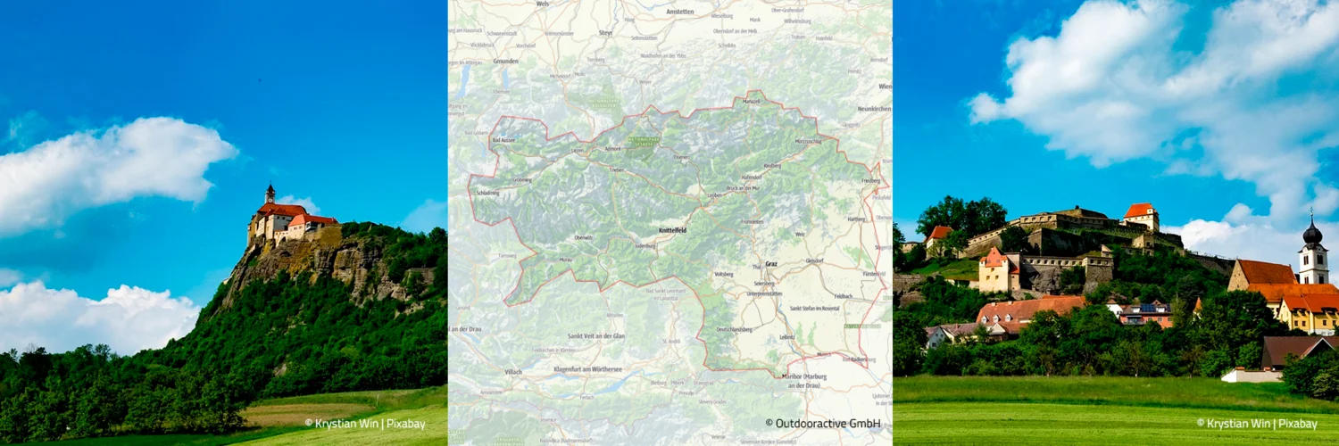 Steiermark - alle Infos auf Trip Steiermark  - alles auf einer Karte