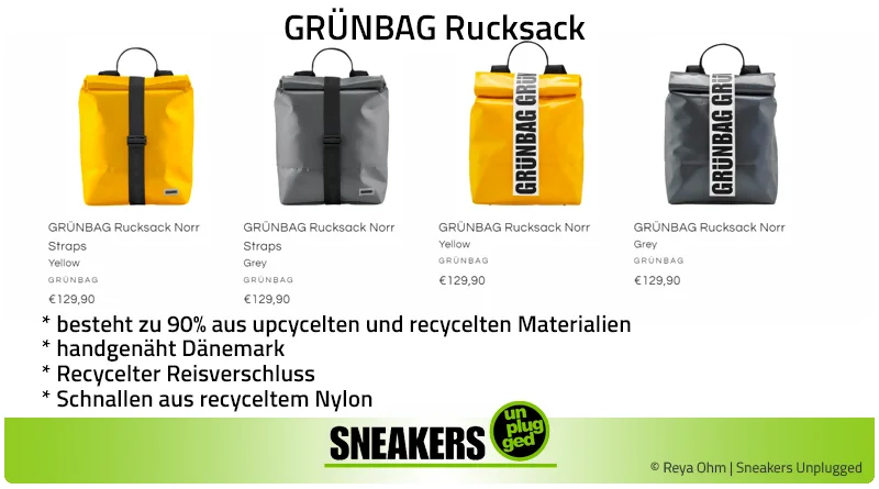 Trip Steiermark - Nachhaltige und vegane Rucksäcke für einen umweltbewussten Lebensstil bei Sneakers Unplugged